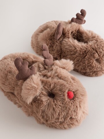 Pantoufle Next en marron