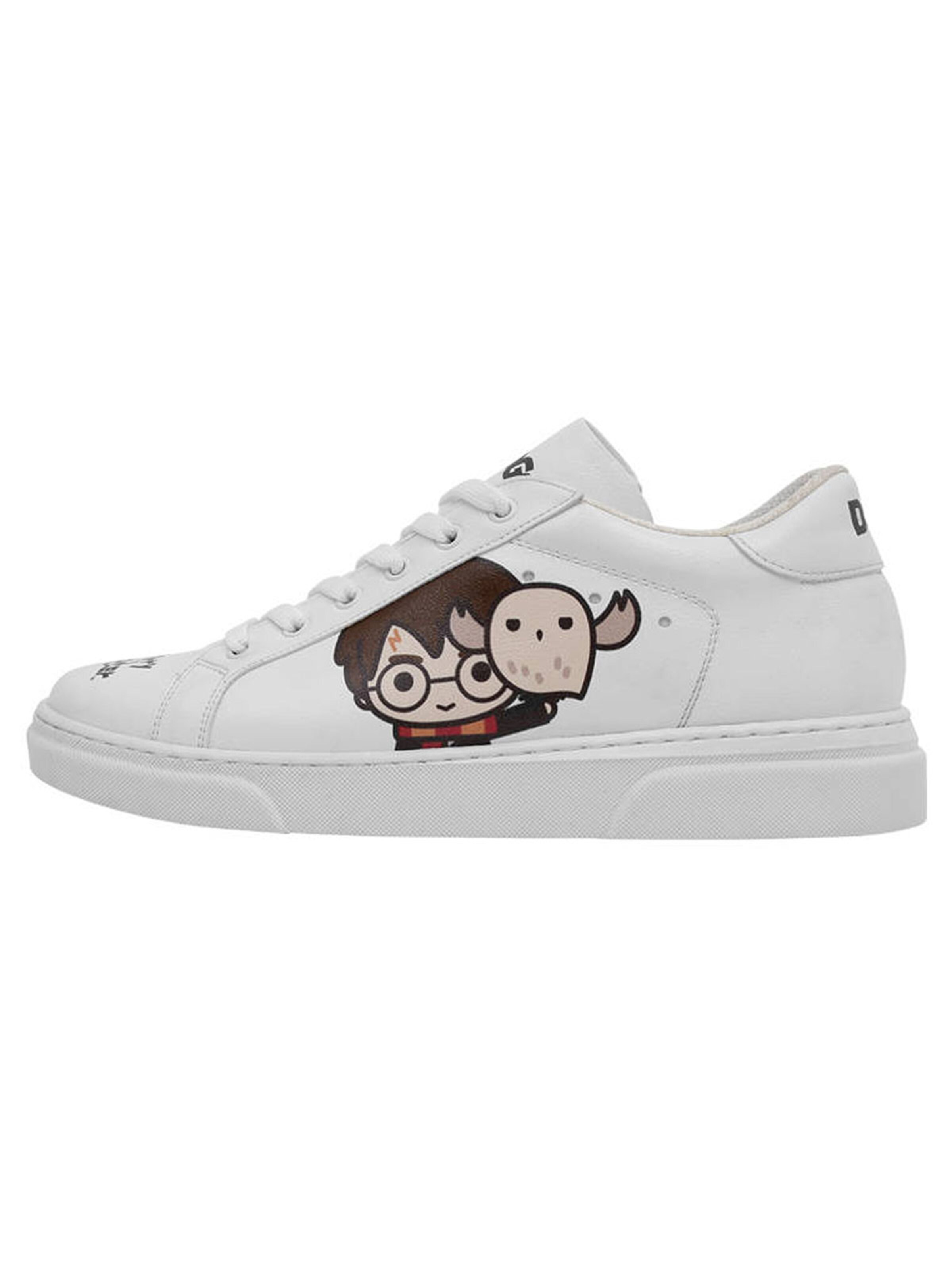 DOGO Sneakers 'Ace Sneakers - Friends Till Eternity Harry Potter' in White: front