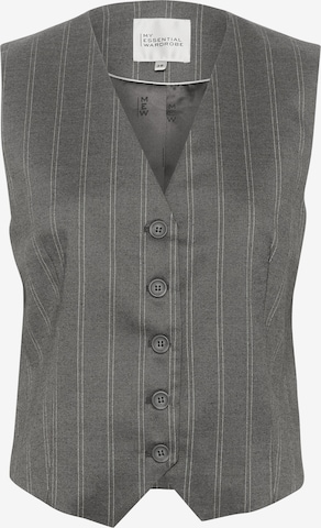 My Essential WardrobePrsluk od odijela 'Tito' - siva boja: prednji dio