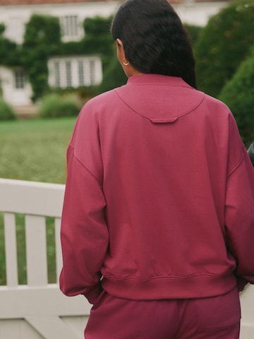 self. Sweatjacke in Rot