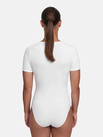 cfab Shaping bodysuit 'T-Shirt Bodysuit Sculpting Shapewear mit Slip' in White