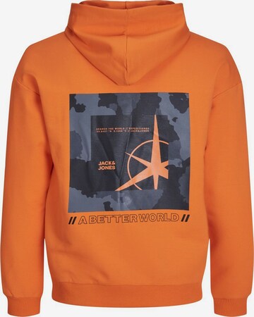 JACK & JONES Sweatshirt 'FILO' in Orange