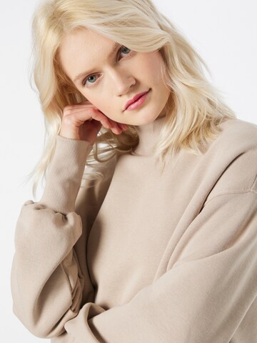 Gina Tricot Sweatshirt 'Sabina' in Beige