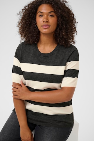 KAFFE CURVE Sweater 'KCLizzy' in Grey
