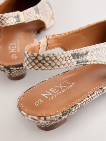 Escarpins à bride arrière 'Forever Comfort' Next en marron