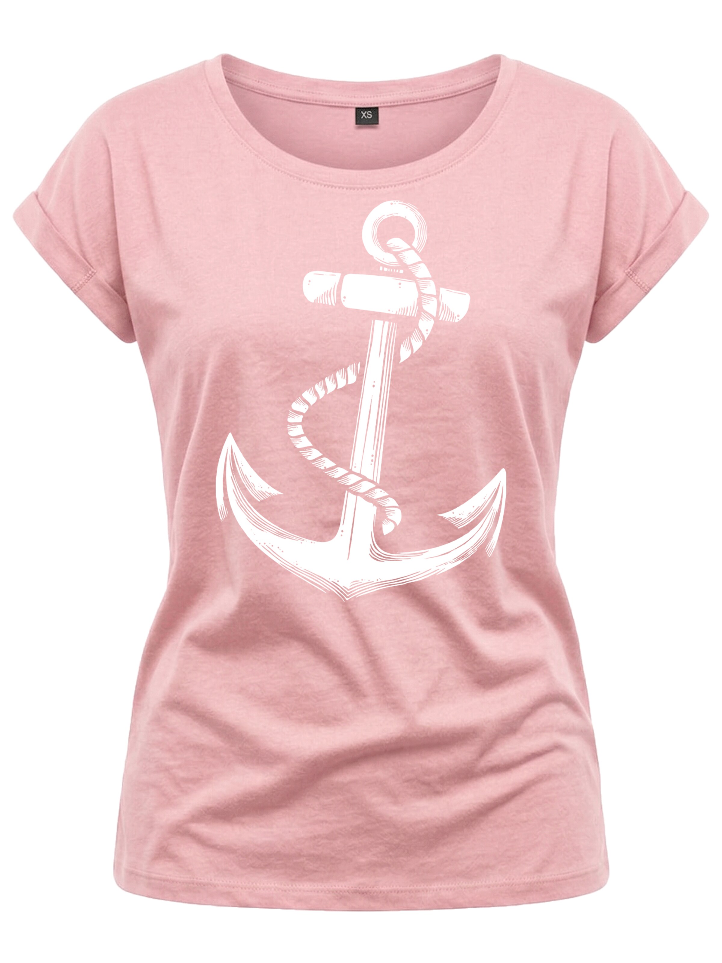 MAKAYA Shirt 'Anker' in Pink