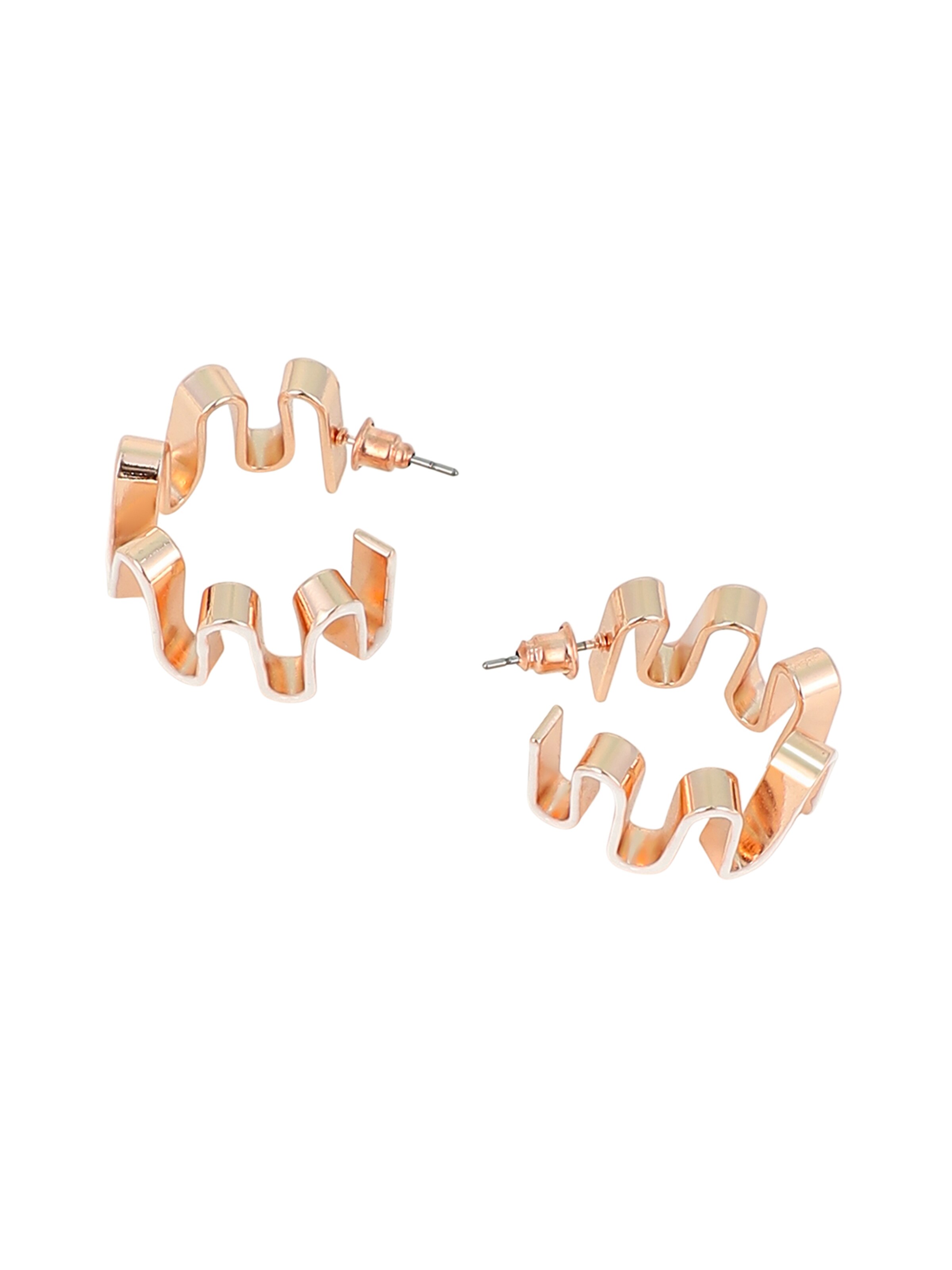 SOHI Náušnice 'Tanvi' - Zlatá