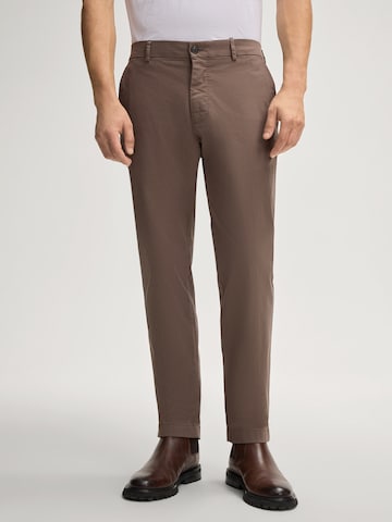 JOOP! Slimfit Chino 'Hank' in Bruin: voorkant