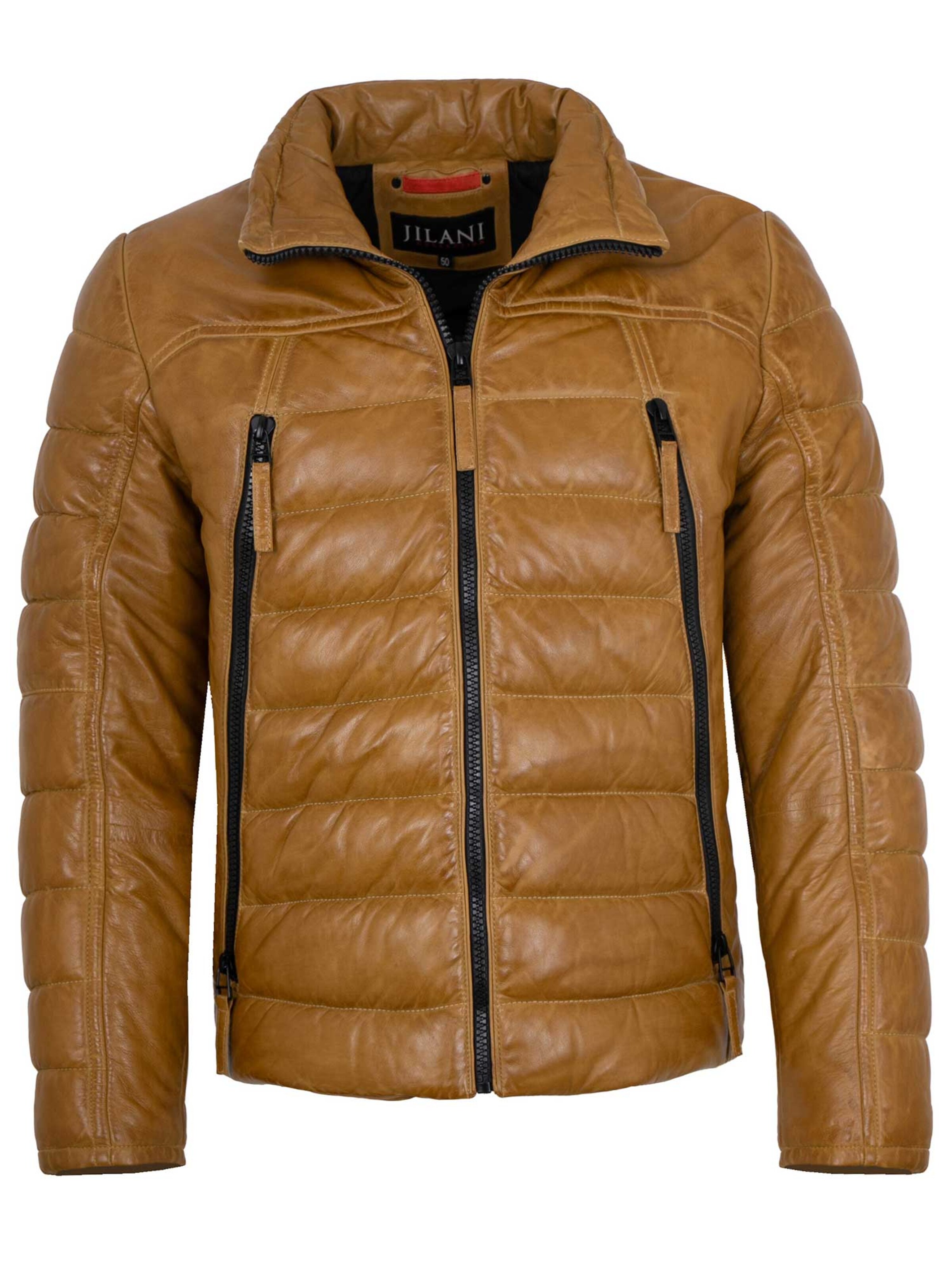Jilani Between-Season Jacket 'Filbo' in Brown: front