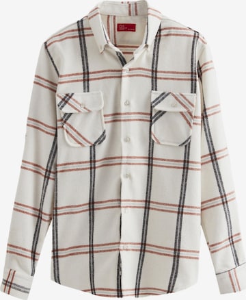 Coupe regular Chemise D’S Damat en blanc : devant