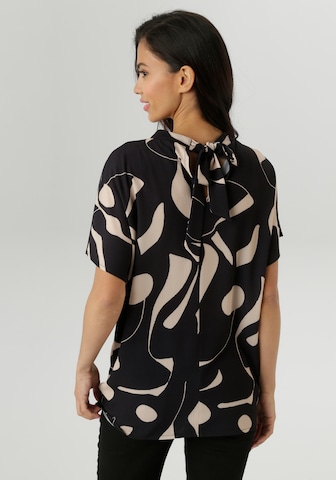 Aniston SELECTED Bluse in Schwarz