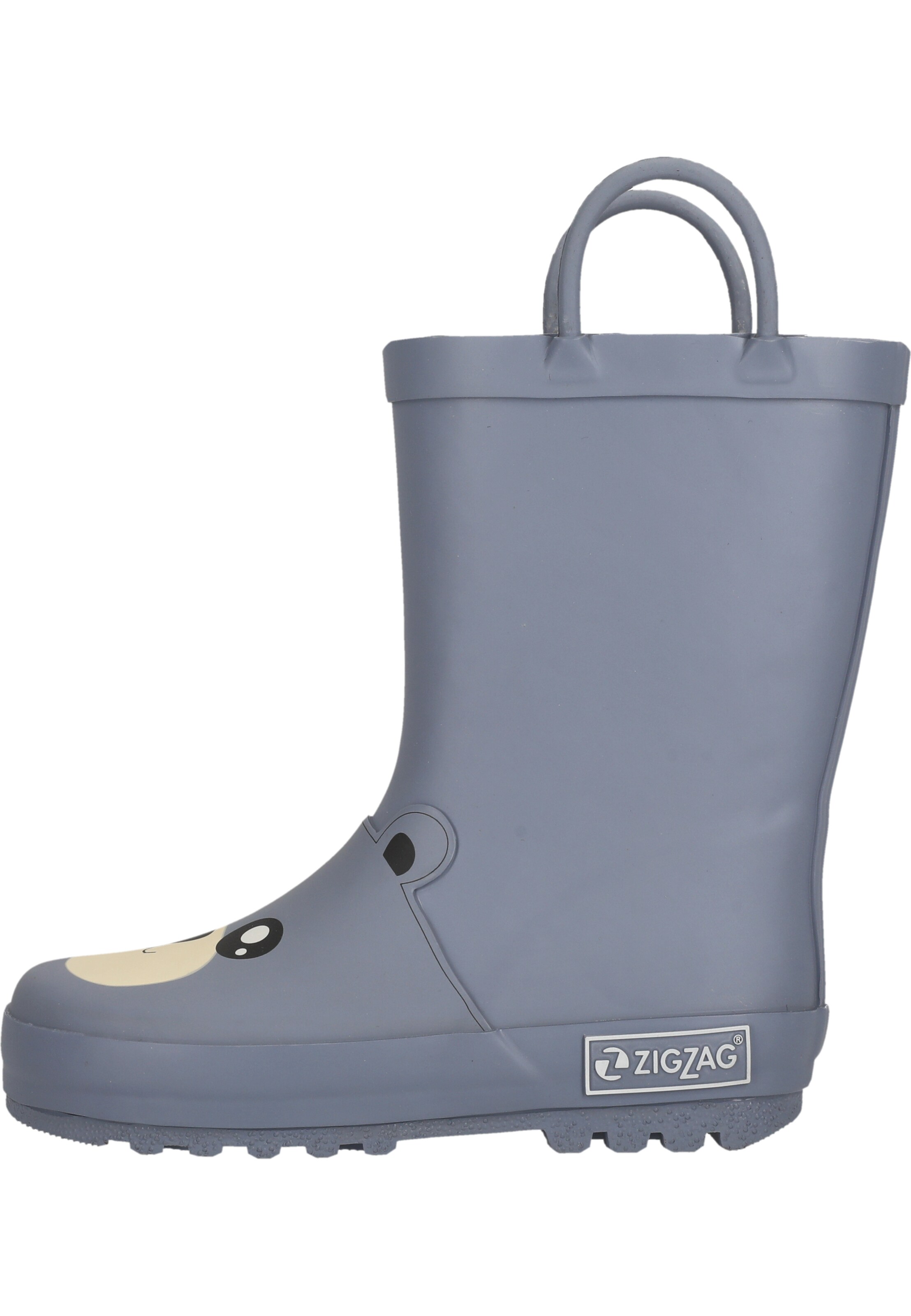 ZigZag Rubber Boots 'Solene' in Blue
