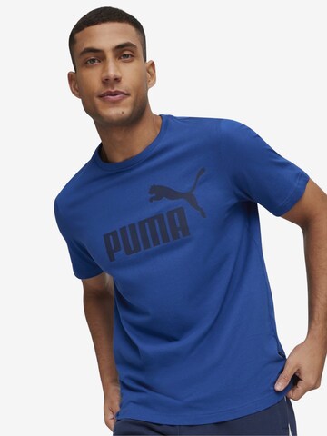 T-Shirt 'Essential' PUMA en bleu : devant