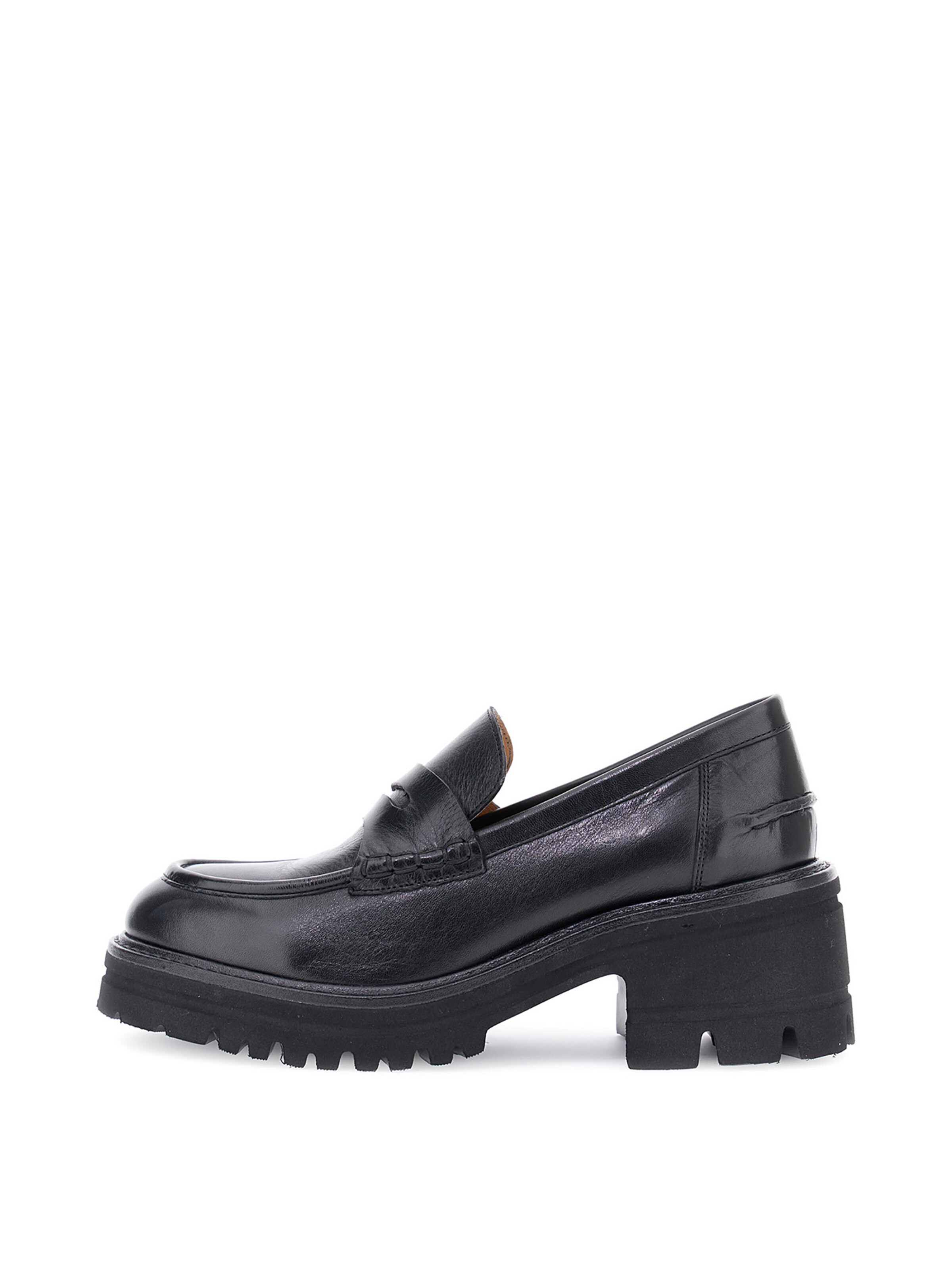 Mocassino di CAFè NOIR in nero: frontale