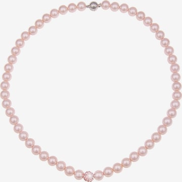 Leslii Necklace in Pink: front