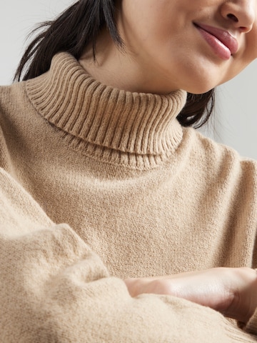 ABOUT YOU Трикотажное платье 'Roxane' в Бежевый