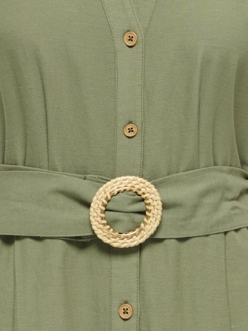 ONLY Blusekjole 'ONLJAKIRI' i grøn