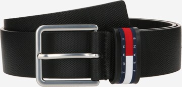 Tommy Jeans Belt 'Elevated' in Black: front