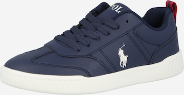 Polo Ralph Lauren Sneaker in Blau: front