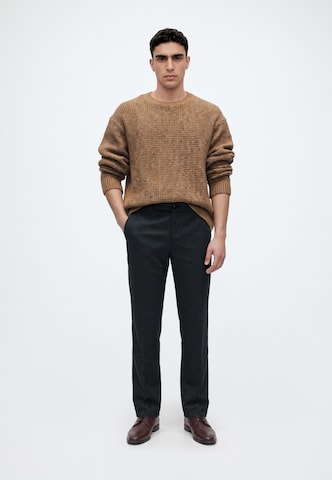 Abercrombie & Fitch - Jersey 'ESSENTIAL' en marrón: frente
