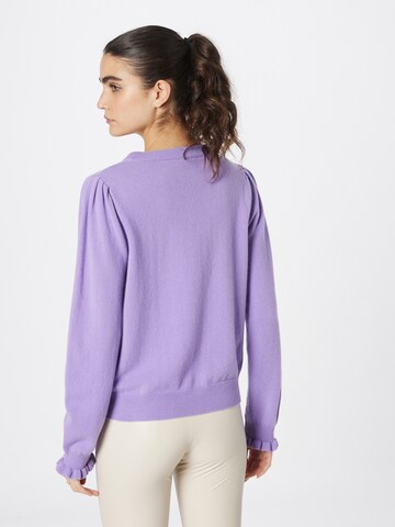 Frogbox Sweter w kolorze fioletowy