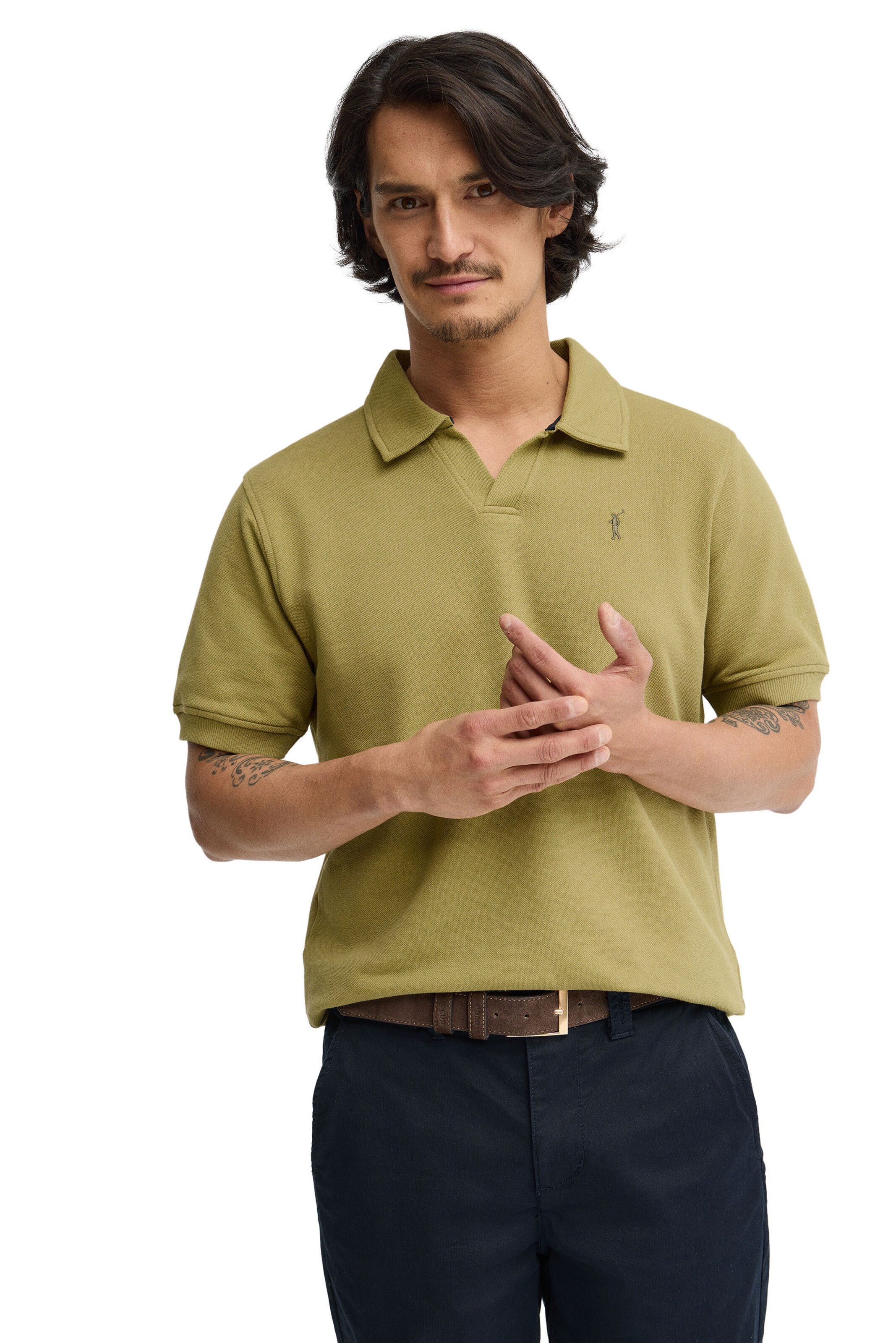 Polo Club Shirt in Green