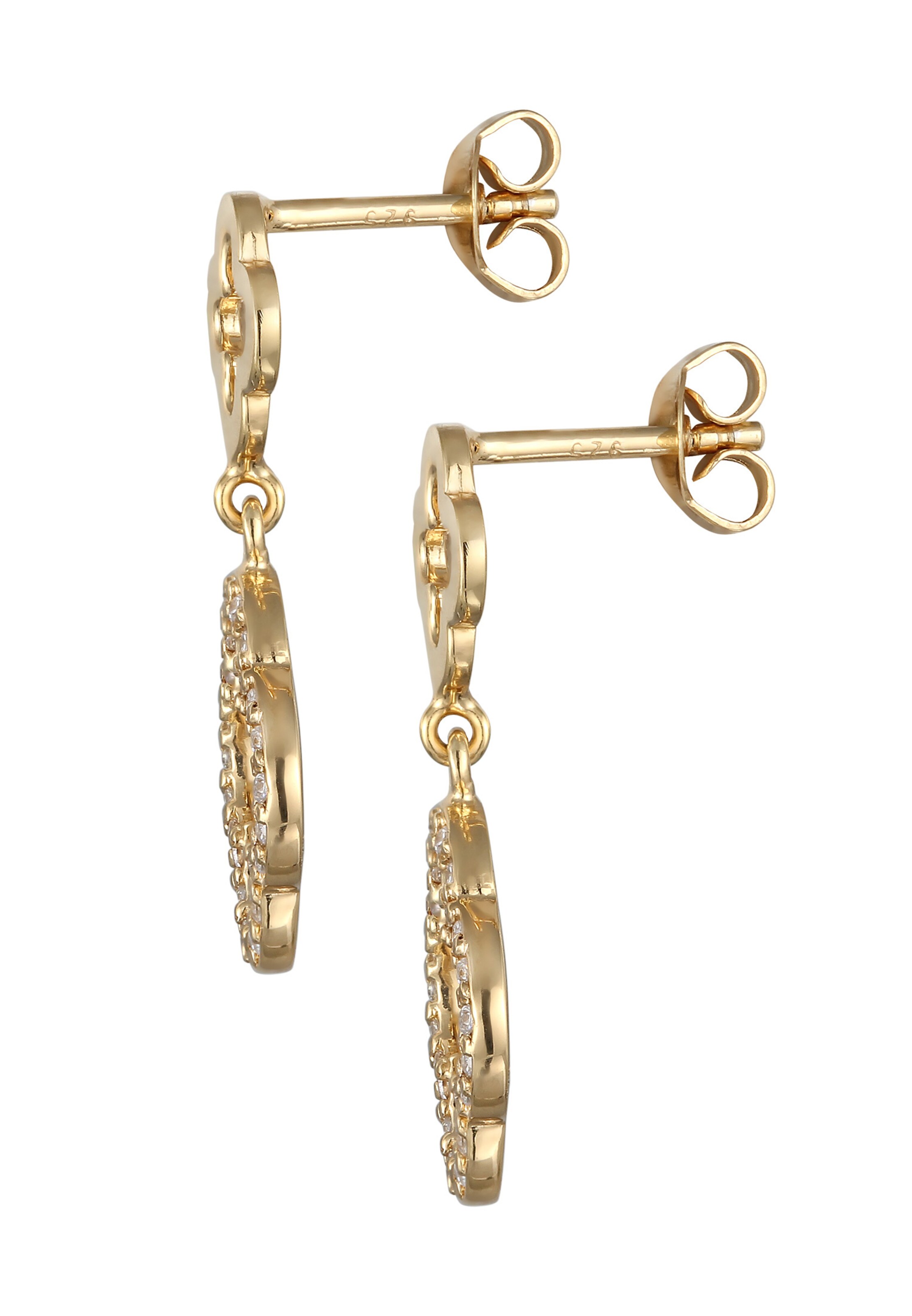 ELLI Earrings 'Kleeblatt' in Gold