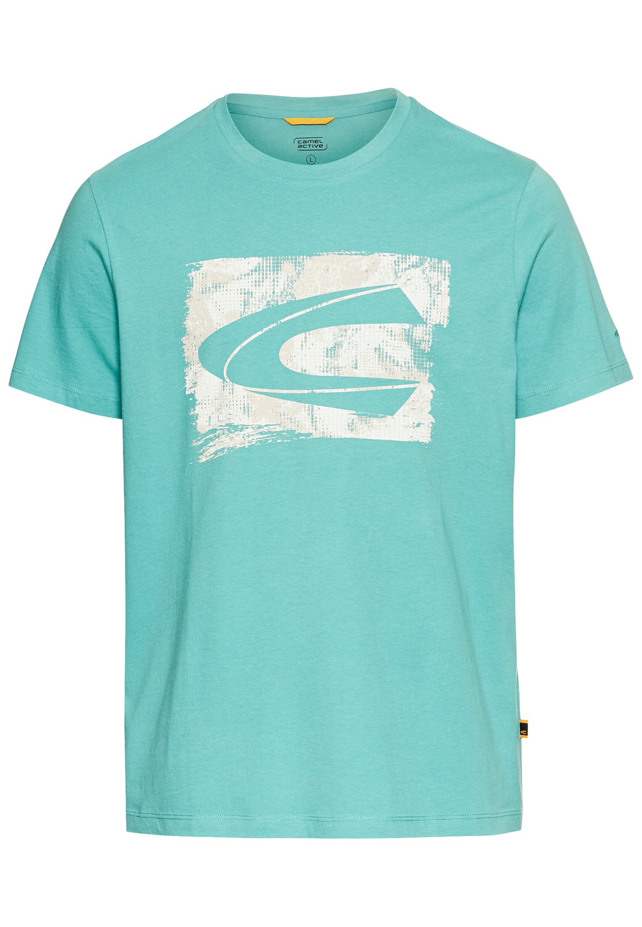 CAMEL ACTIVE Футболка в Зеленый: спереди