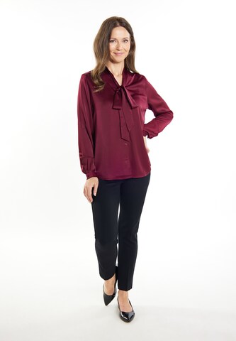 usha BLACK LABEL Blouse in Red