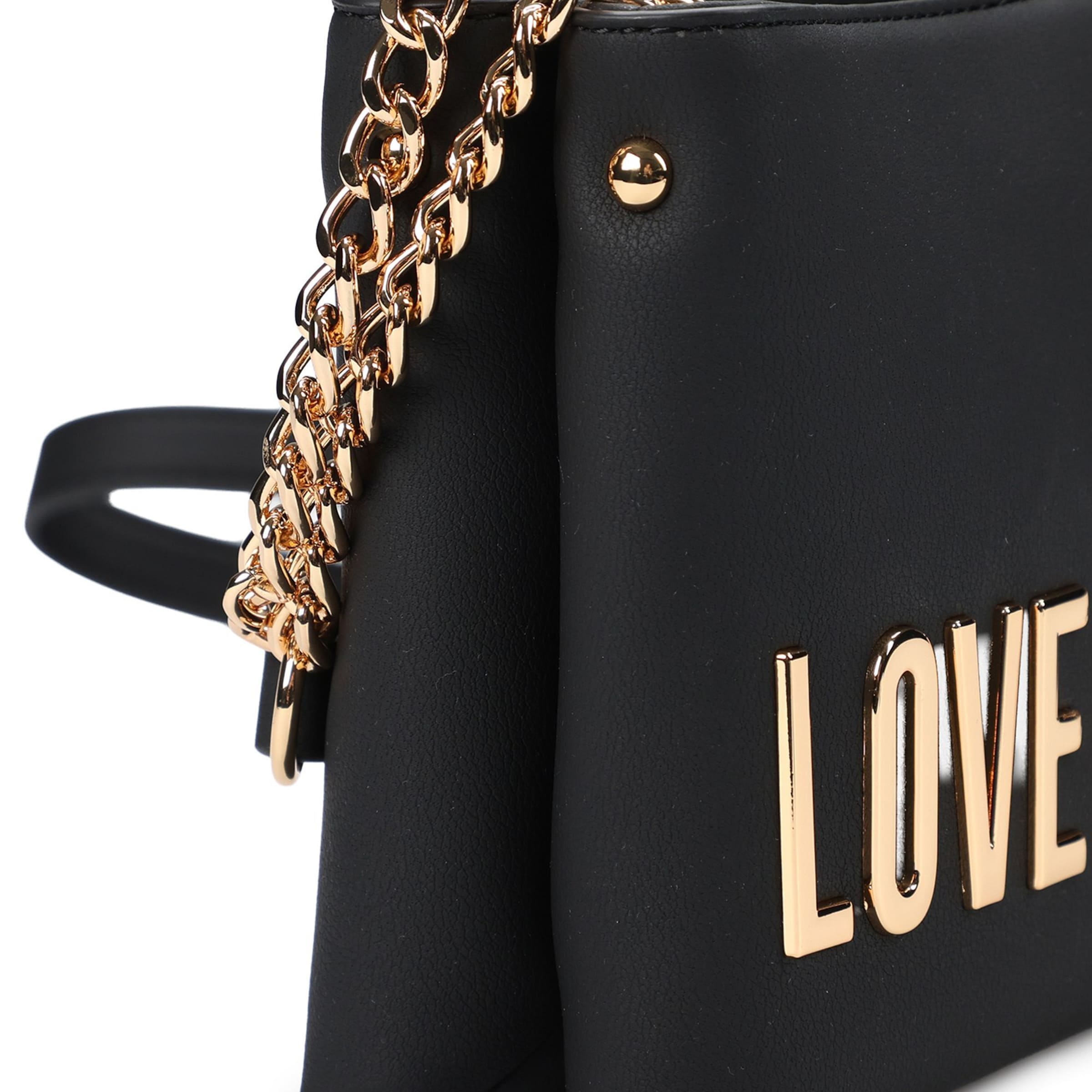 Sac à bandoulière 'Bold Love' Love Moschino en noir