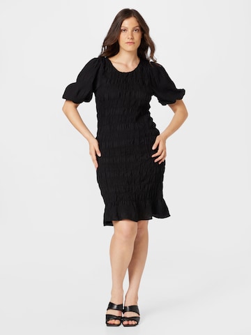 EVOKED Summer Dress 'Wendya' in Black: front