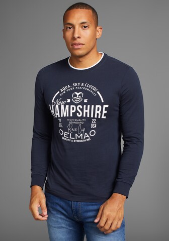 DELMAO Shirt in Blau