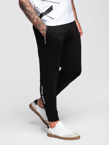 Ombre Tapered Broek 'Eximio' in Zwart