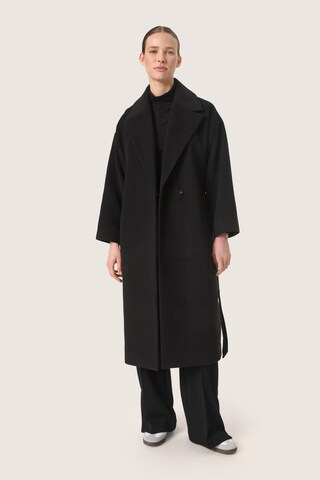 SOAKED IN LUXURY - Abrigo de entretiempo 'Rubie' en negro