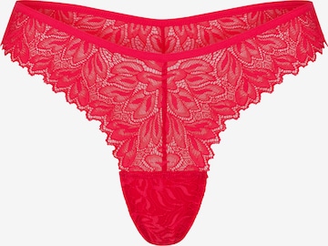 String Erlich Textil en rouge : devant