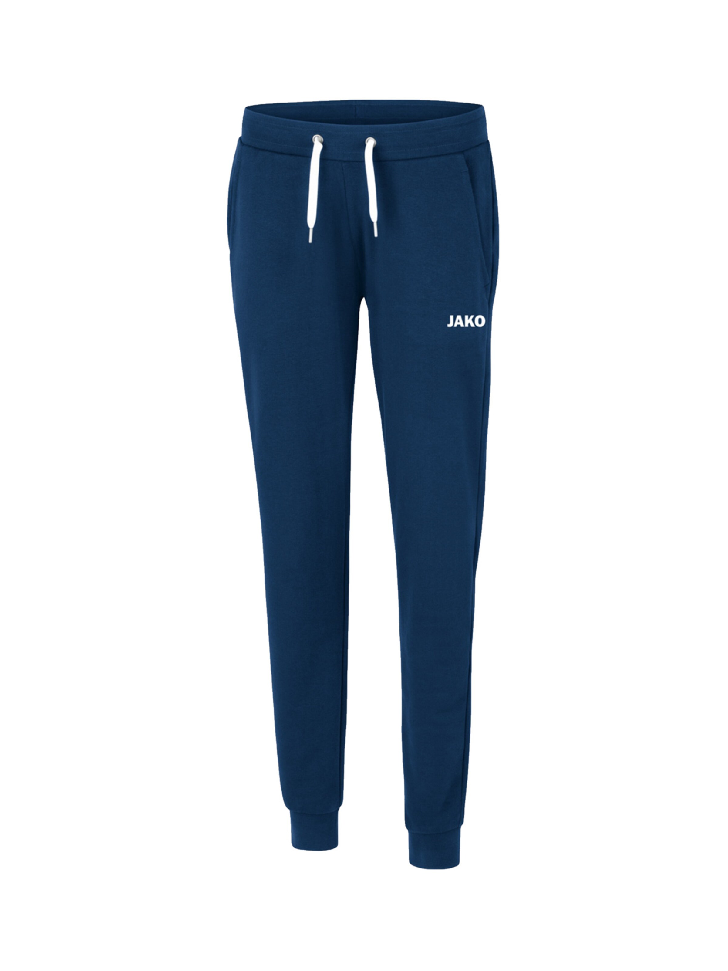 JAKO Slimfit Sporthose in Blau: Vorderseite