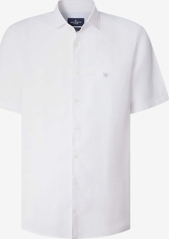 Chemise Hackett London en blanc : devant