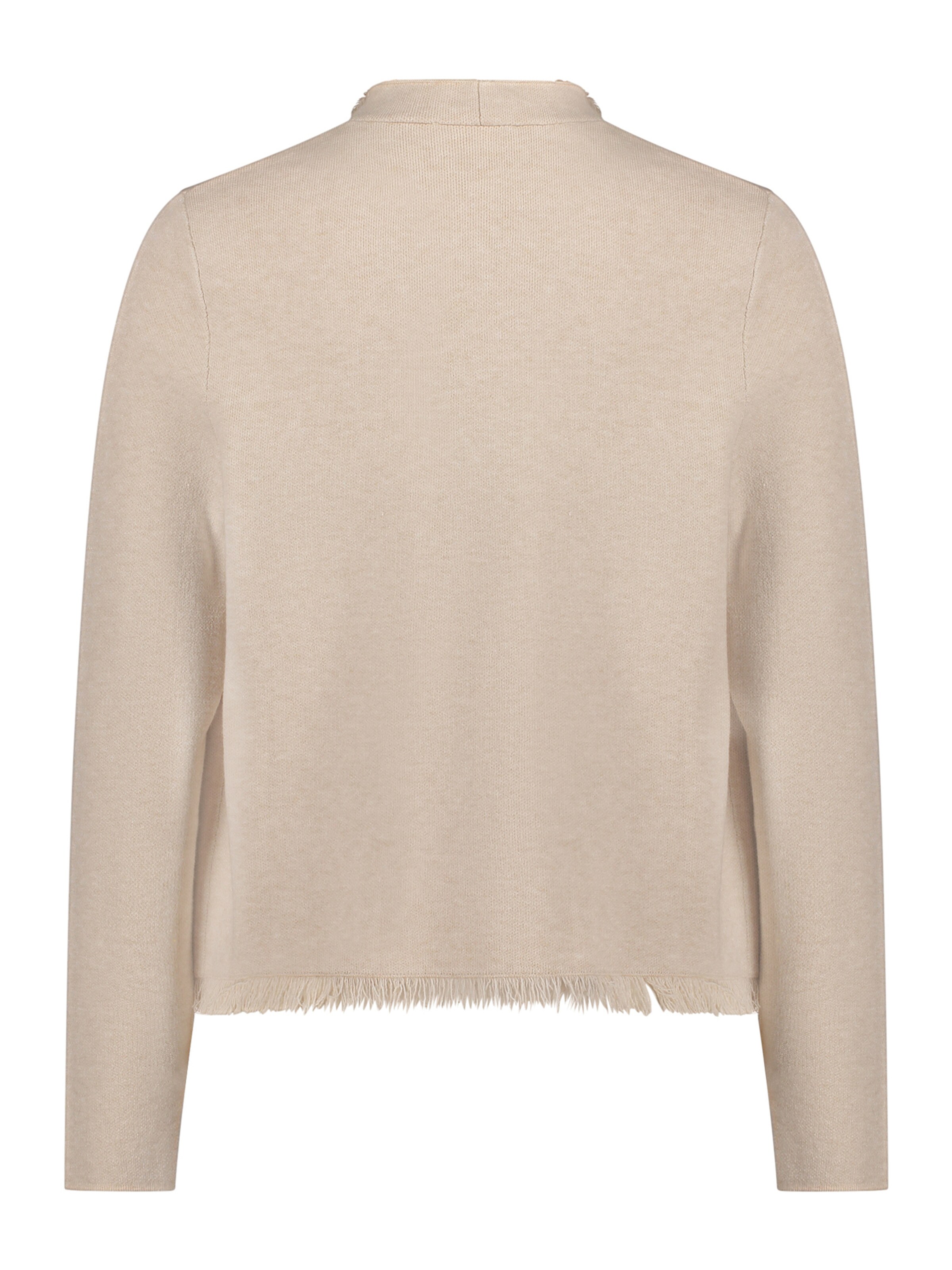 Cartoon Knit cardigan in Beige