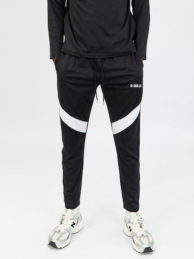 DRILLS Apparel Sporthose 'HYPE Jogger'‌‌‌‌‌‌‌ in XXXS in schwarz, Produktansicht