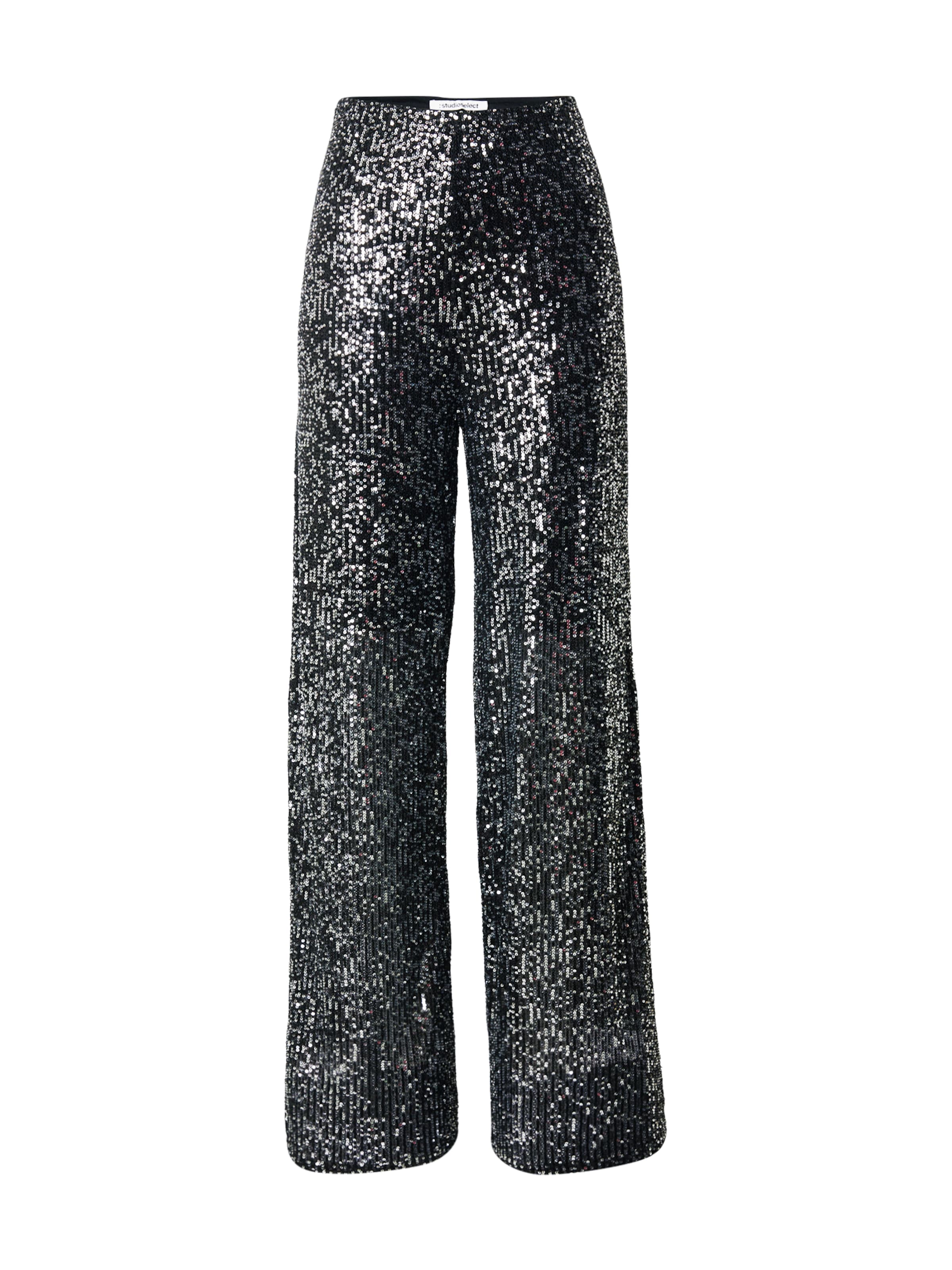 studioselect Wide Leg Hose 'Paloma' in Schwarz: Vorderseite