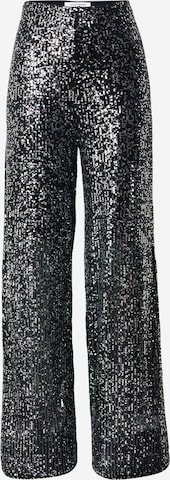 studioselectWide Leg/ Široke nogavice Hlače 'Paloma' - crna boja: prednji dio