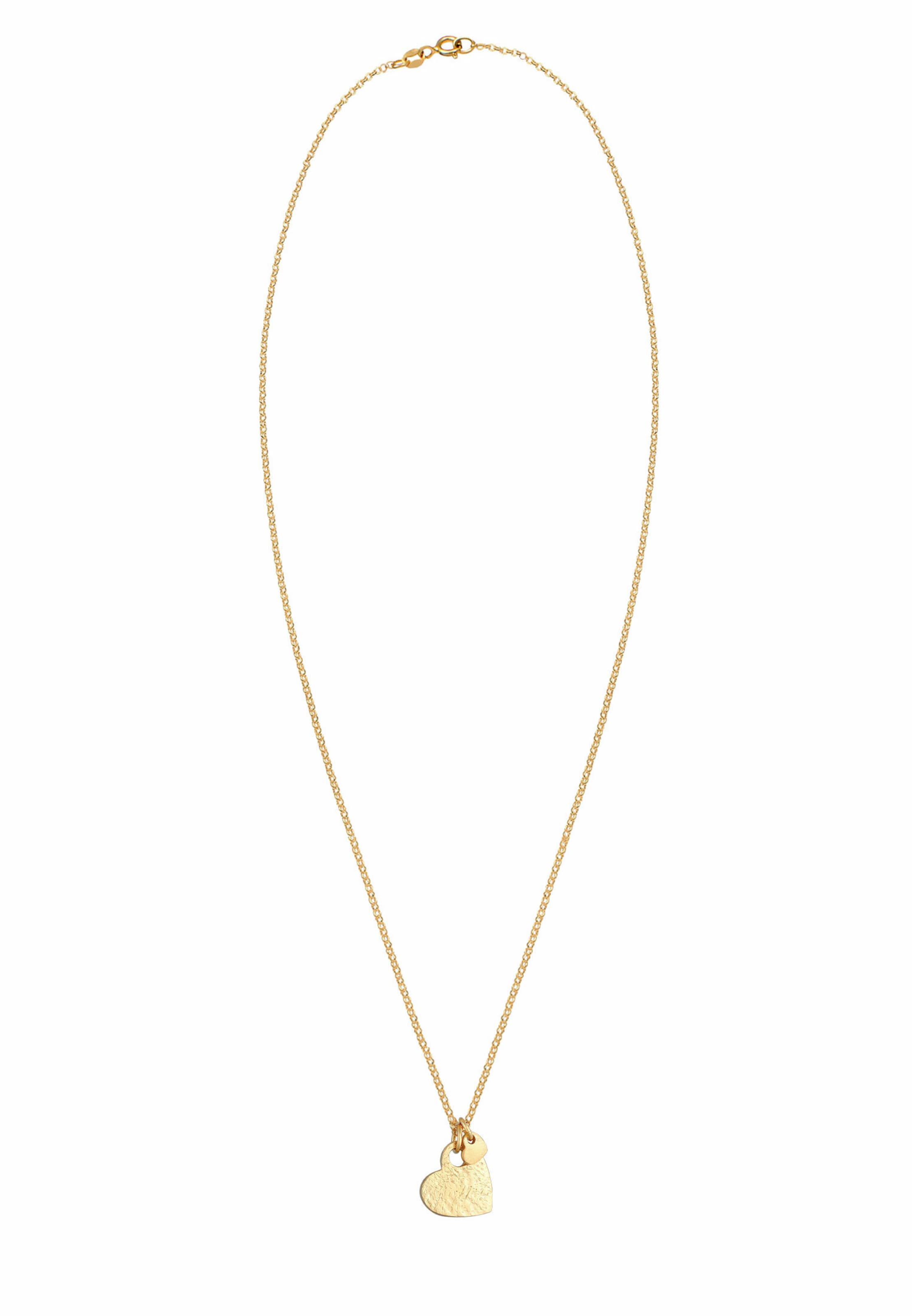 ELLI Halskette Herz in Gold