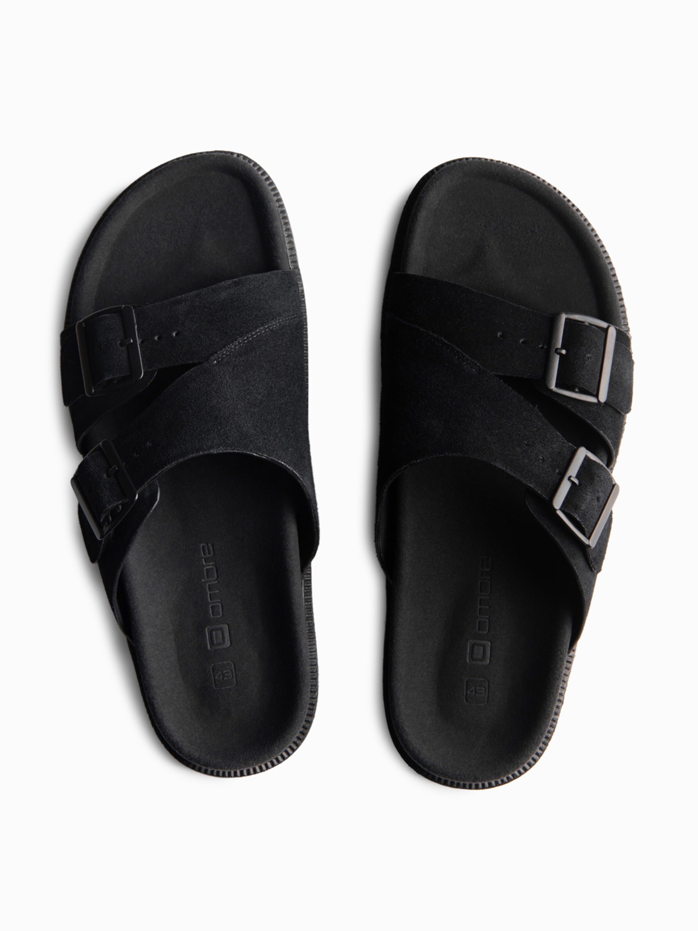 Ombre Mule in Black