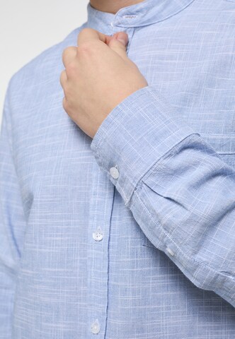 MUSTANG Comfort Fit Hemd in Blau
