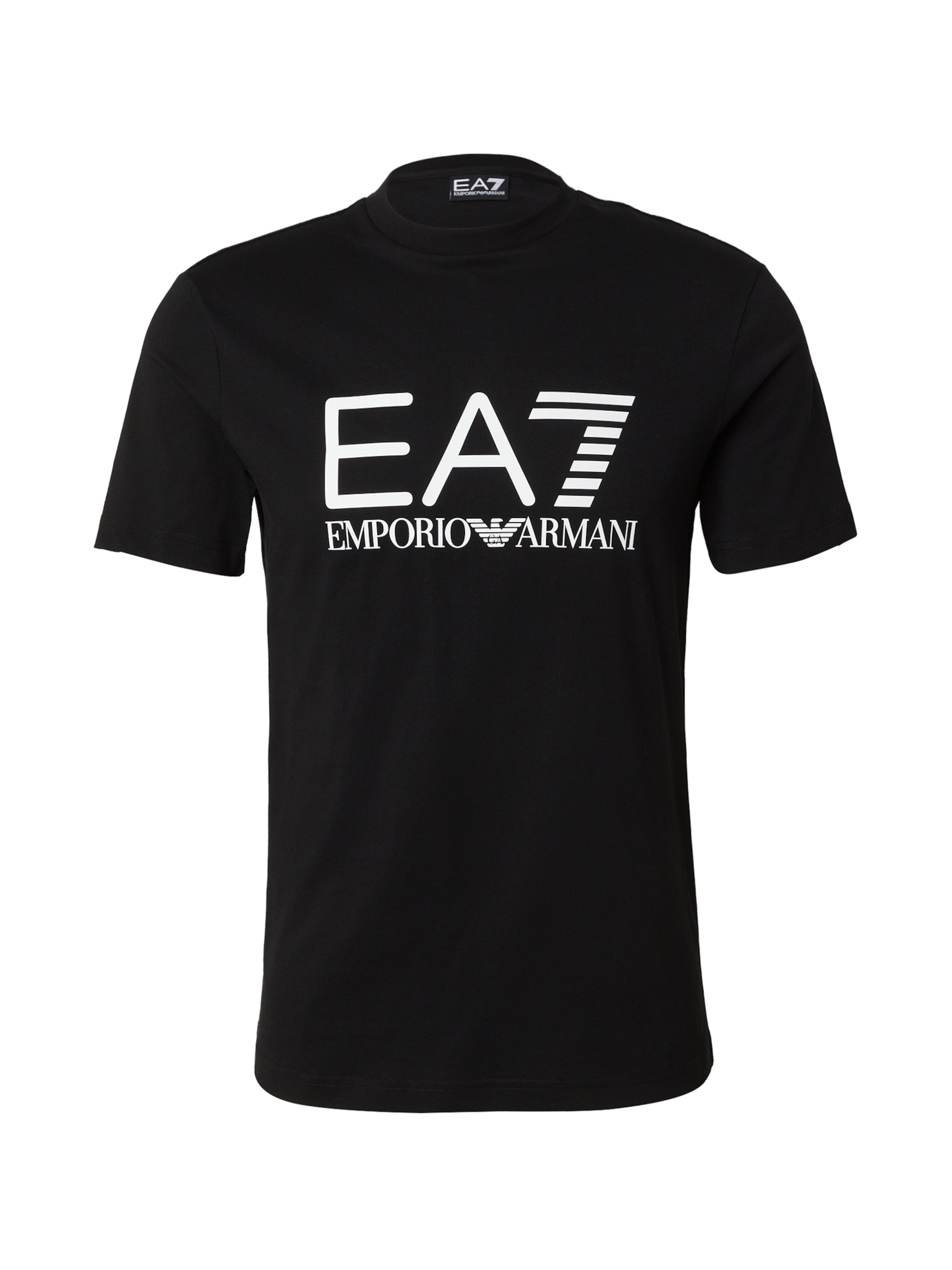 EA7 Emporio Armani - Camisa em preto: frente