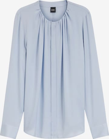 BOSS Bluse ' Banorah' in Blau: Vorderseite