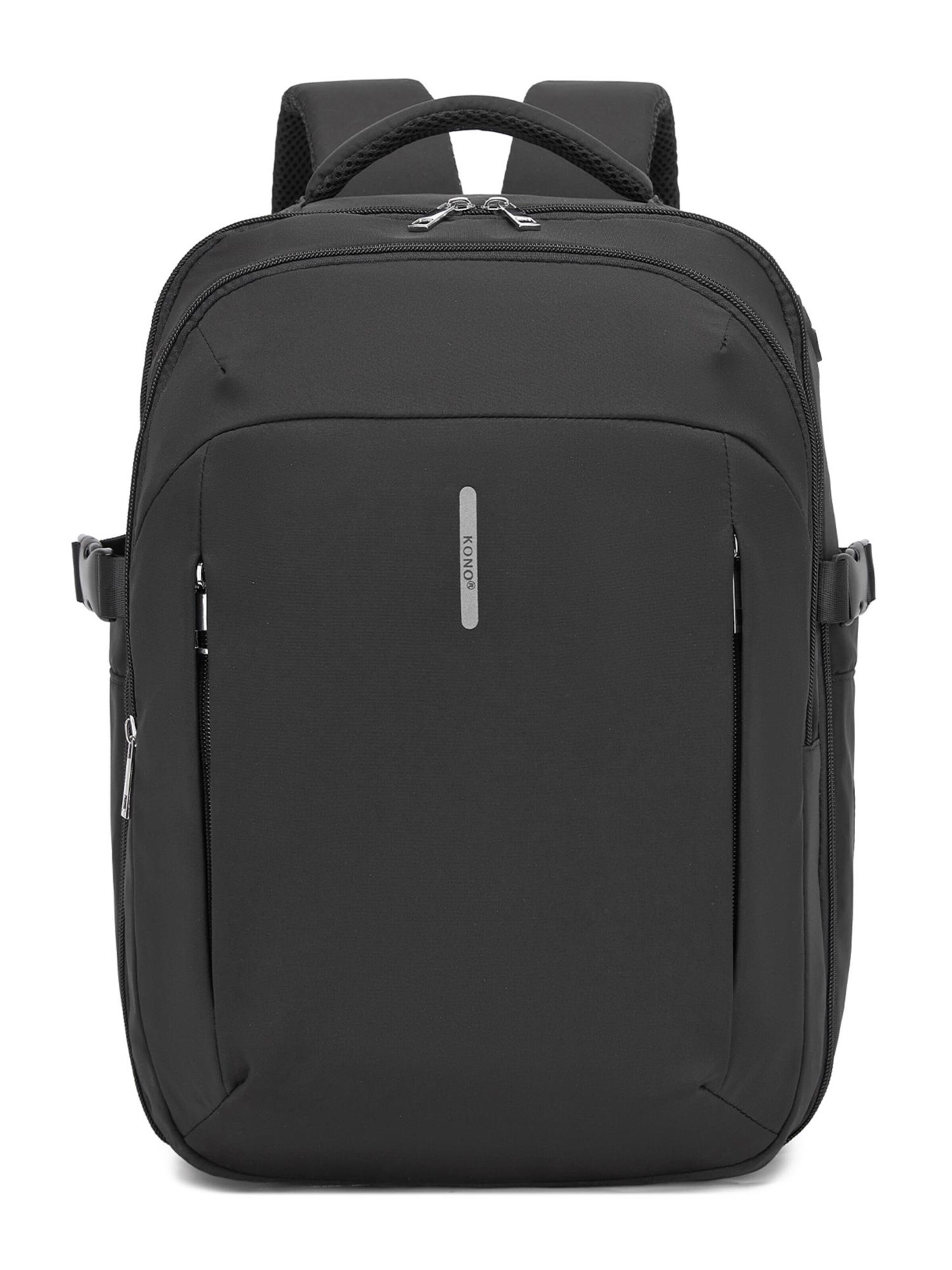 Kono Rucksack‌ in Schwarz: Vorderseite