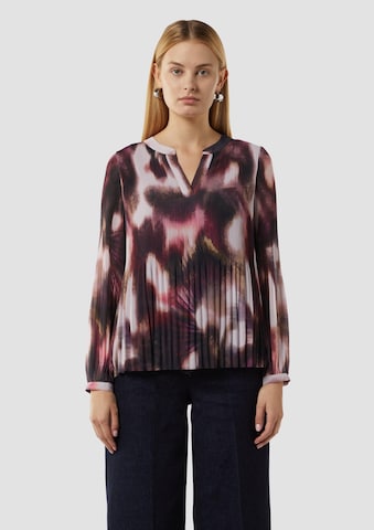 COMMA Blouse in Lila: voorkant
