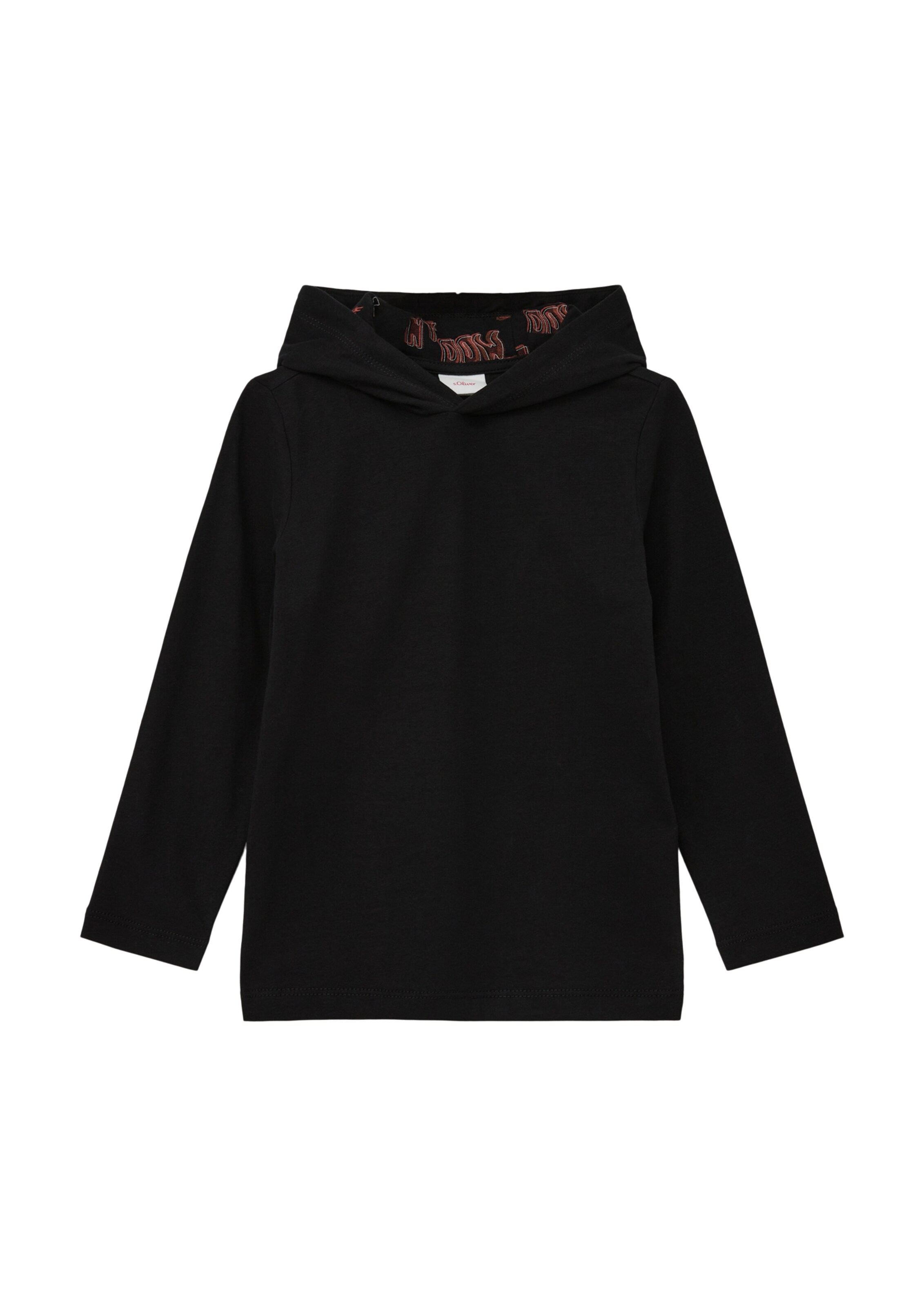 s.Oliver Bluza w kolorze czarny: przód