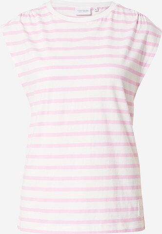 comma casual identity - Camiseta en rosa: frente